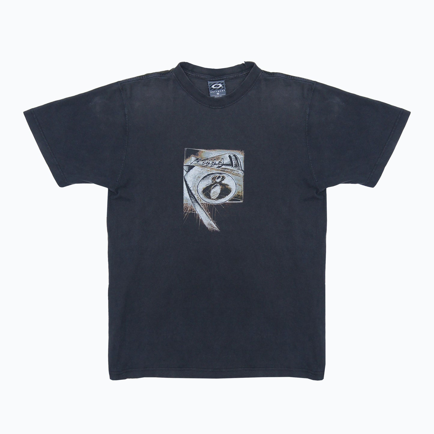 Early 2000s Oakley Software 8-Ball T-Shirt [S]