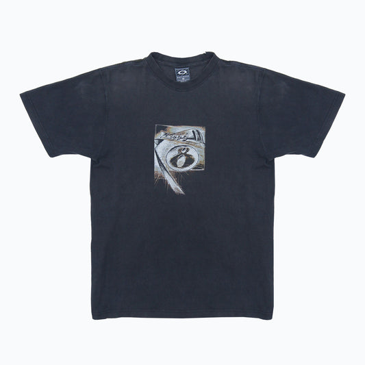 Early 2000s Oakley Software 8-Ball T-Shirt [S]