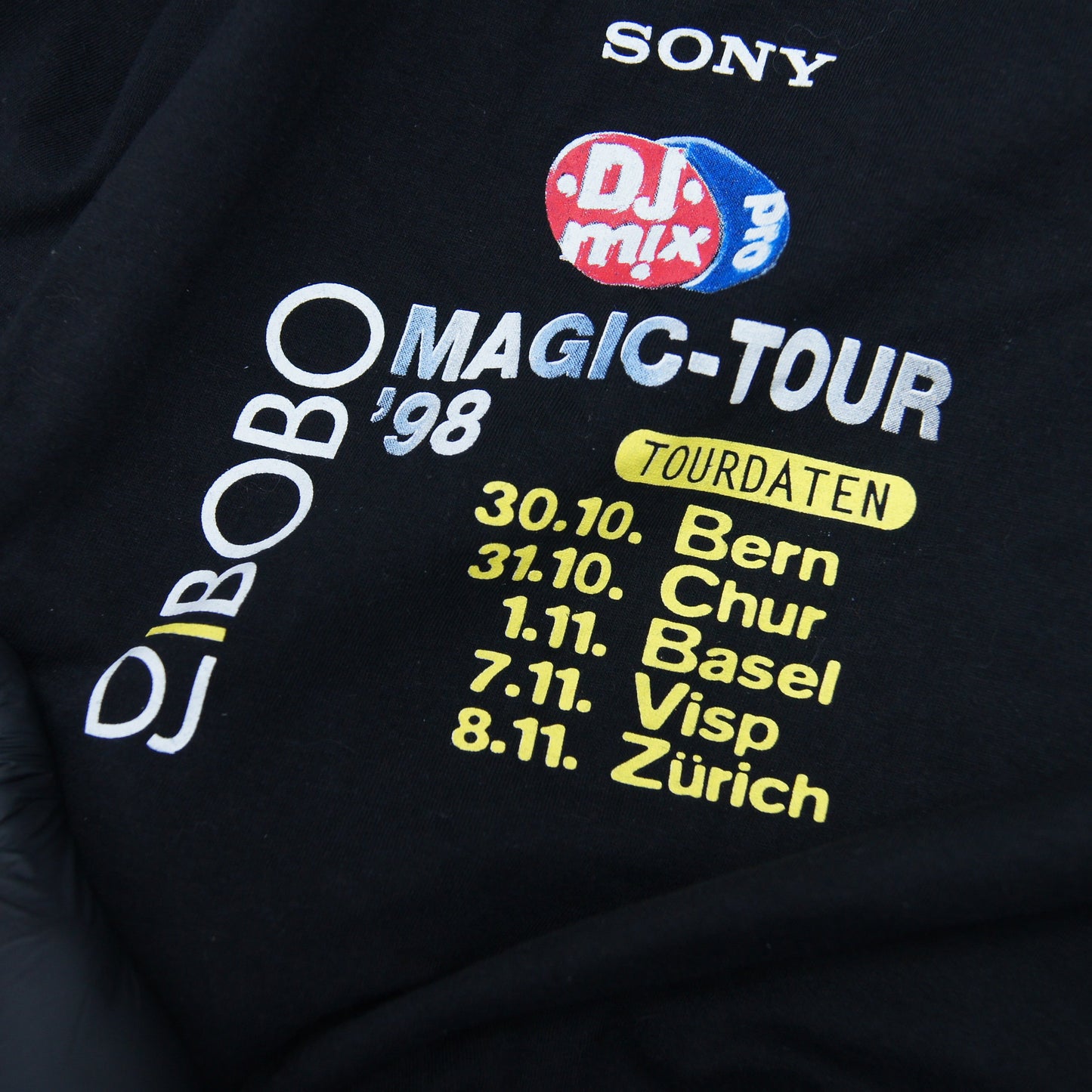 DJ Bobo SONY Magic Tour 1998 T-Shirt [L]