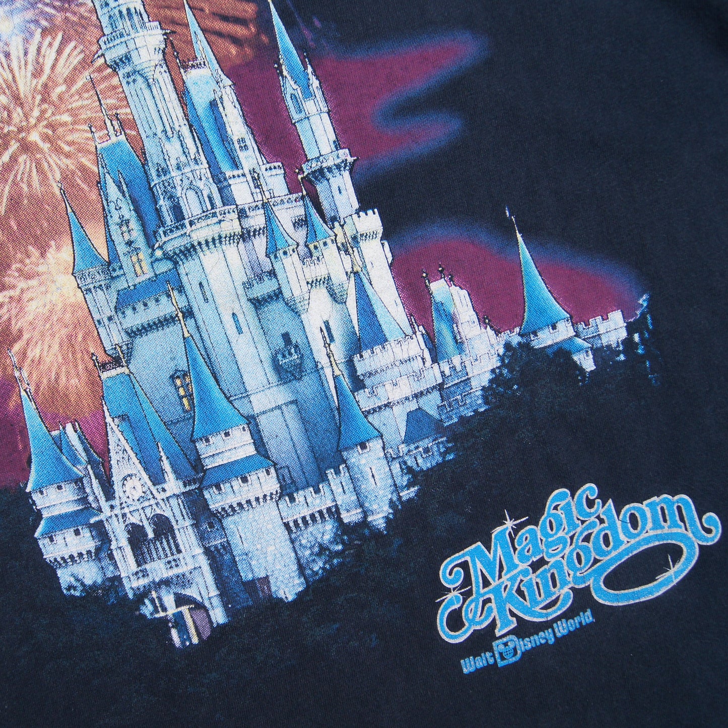 90s Disney Magic Kingdom T-Shirt [XL] [single sitched]