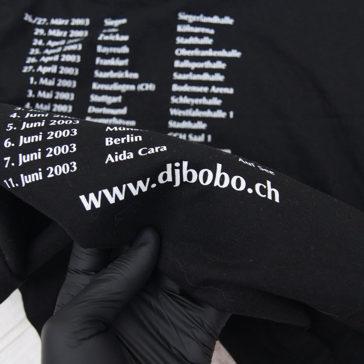 DJ Bobo Visions Tour T-Shirt [M/L]