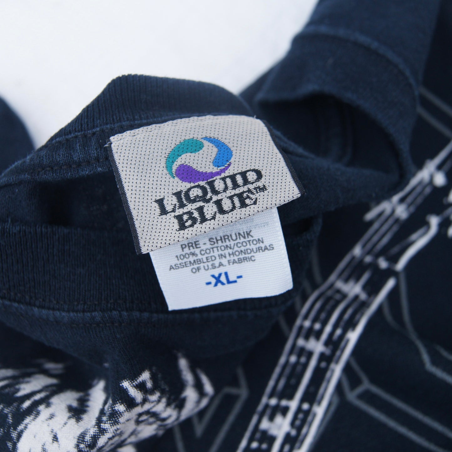 2004 ACDC Liquid Blue T-Shirt [XL]