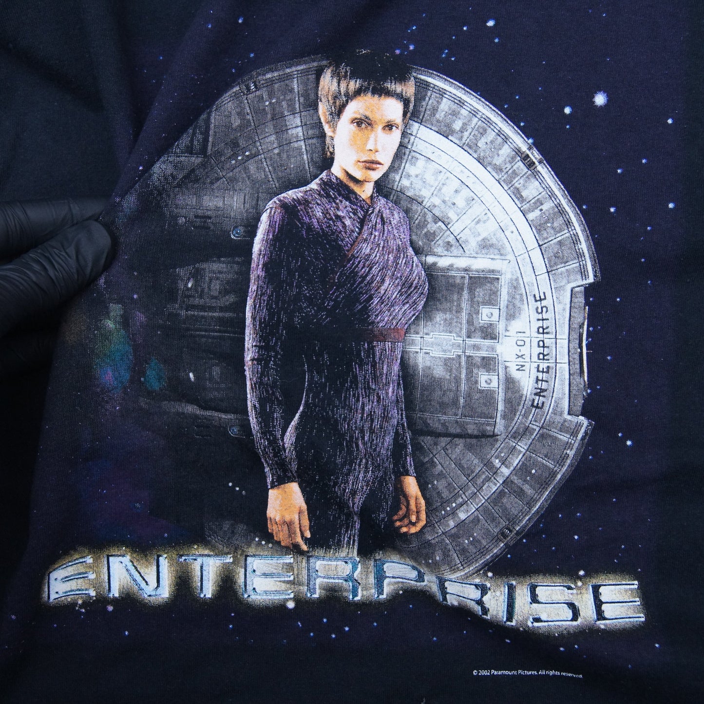 2002 Star Trek Enterprise T-Shirt [M/L]