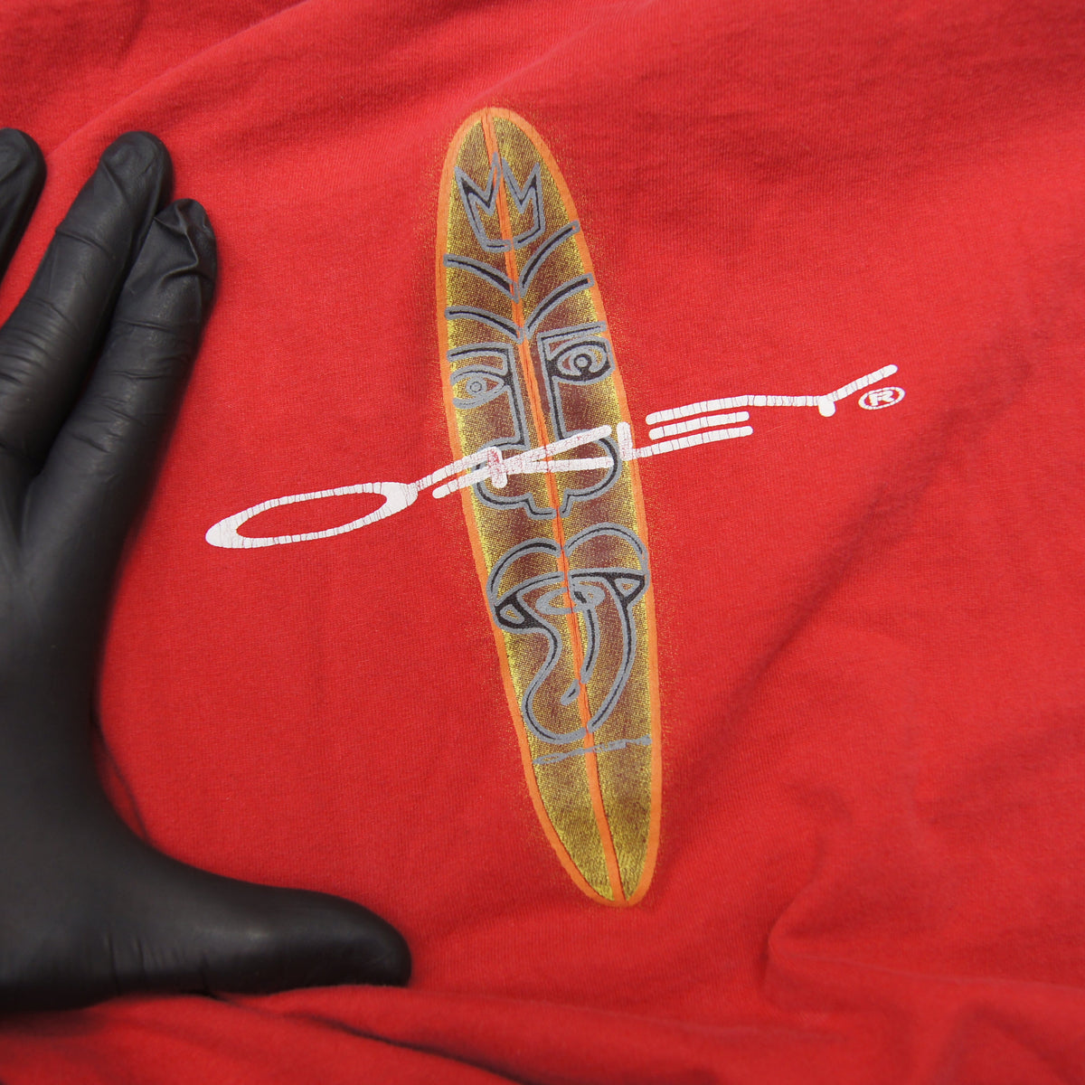 2000s Oakley Software Surfboard T-Shirt [L]