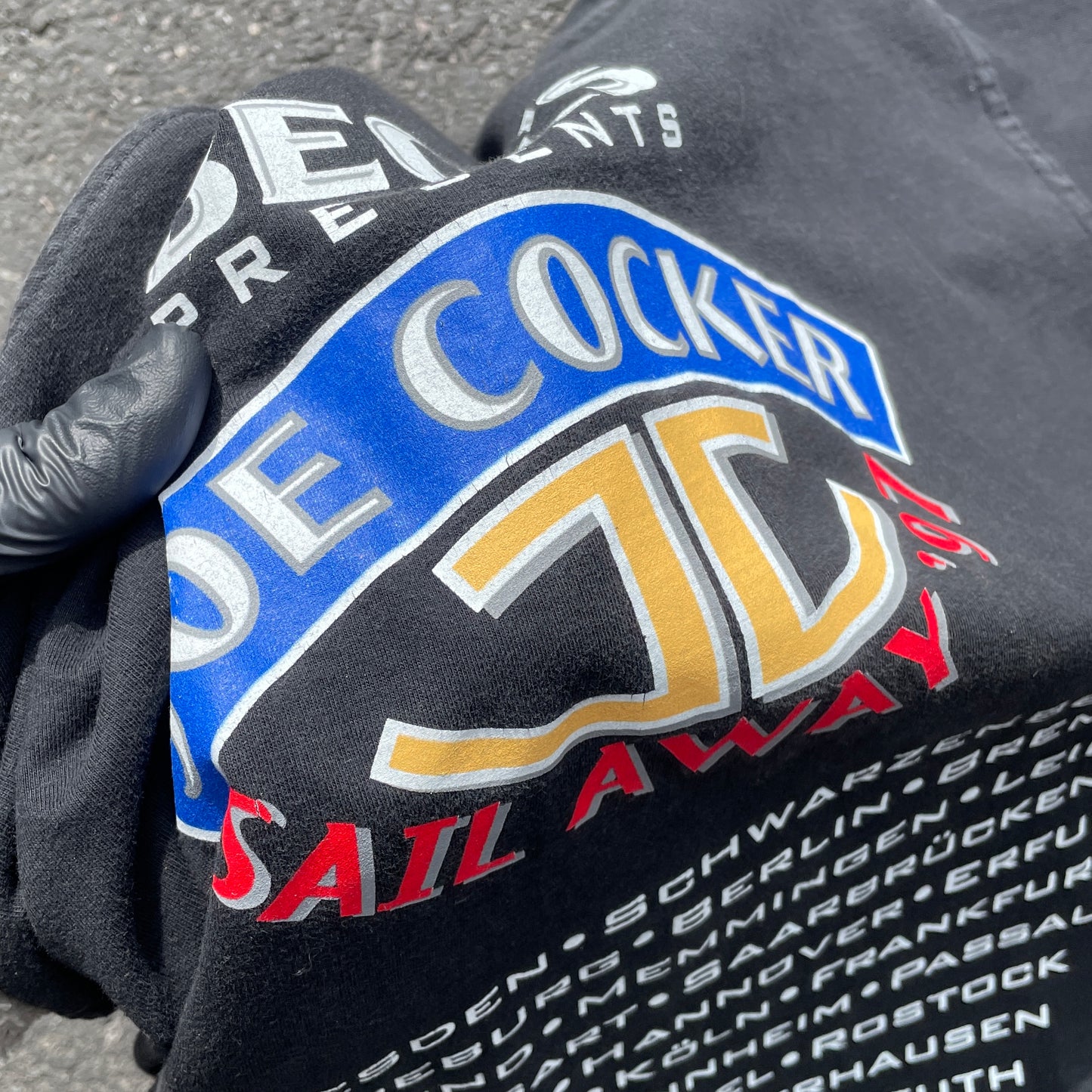 1997 Joe Cocker Sail Away T-Shirt [XL]