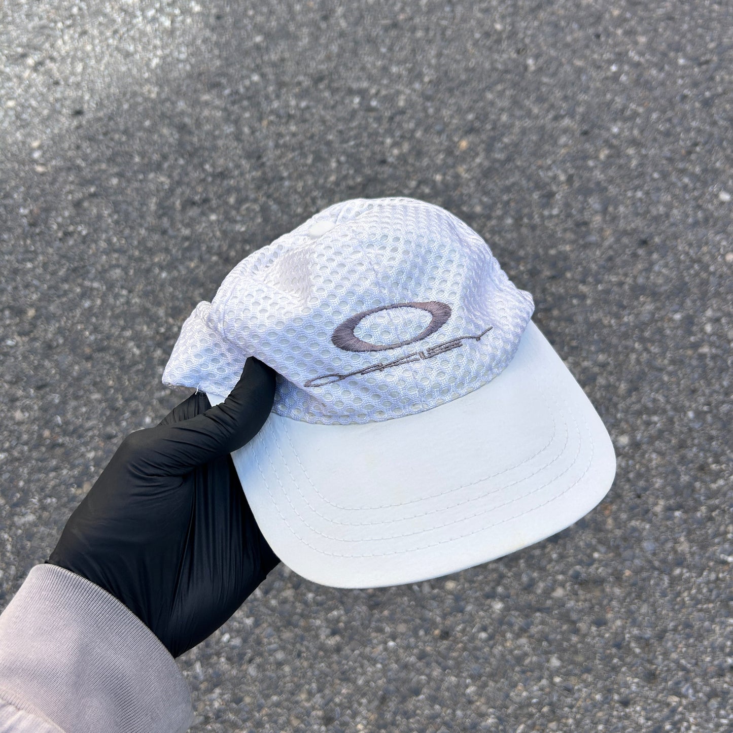 Early 2000s Oakley Software Matter Cap