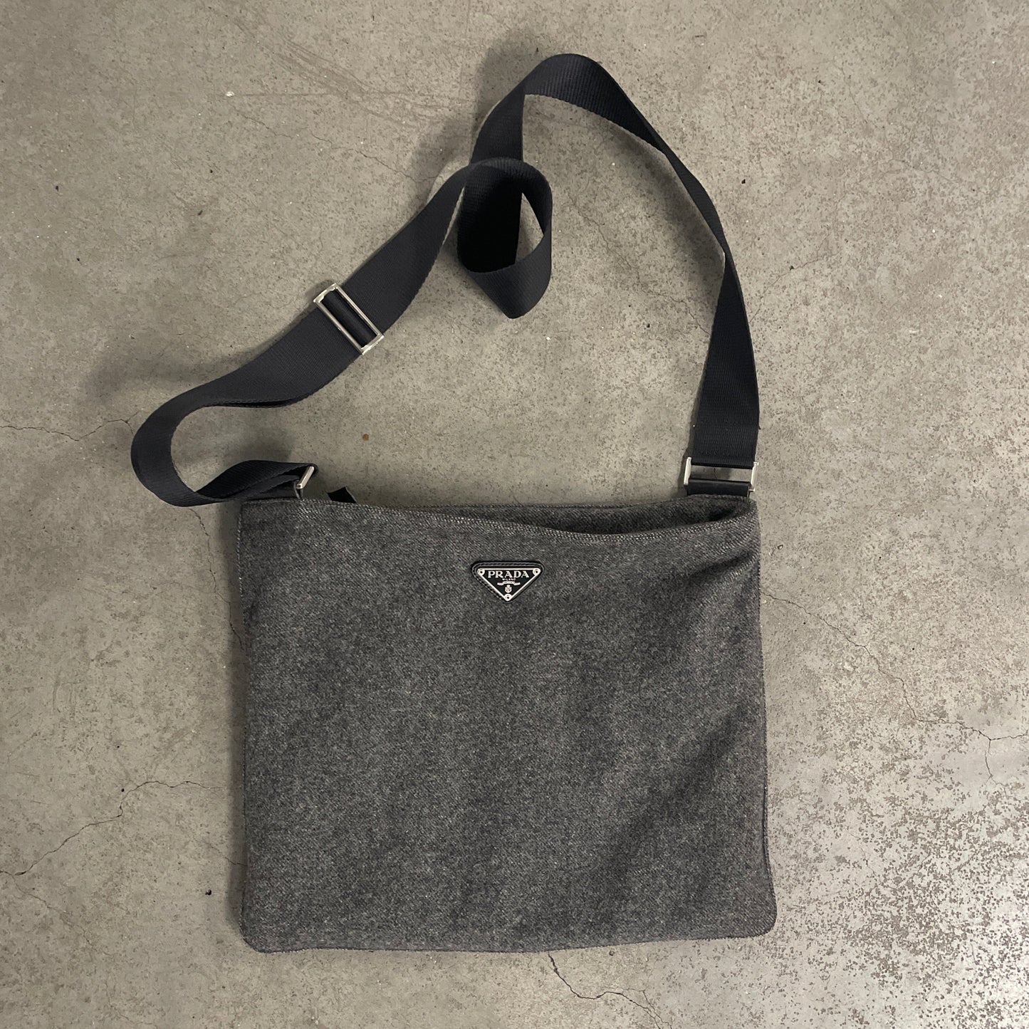 Prada Messenger Wool Bag