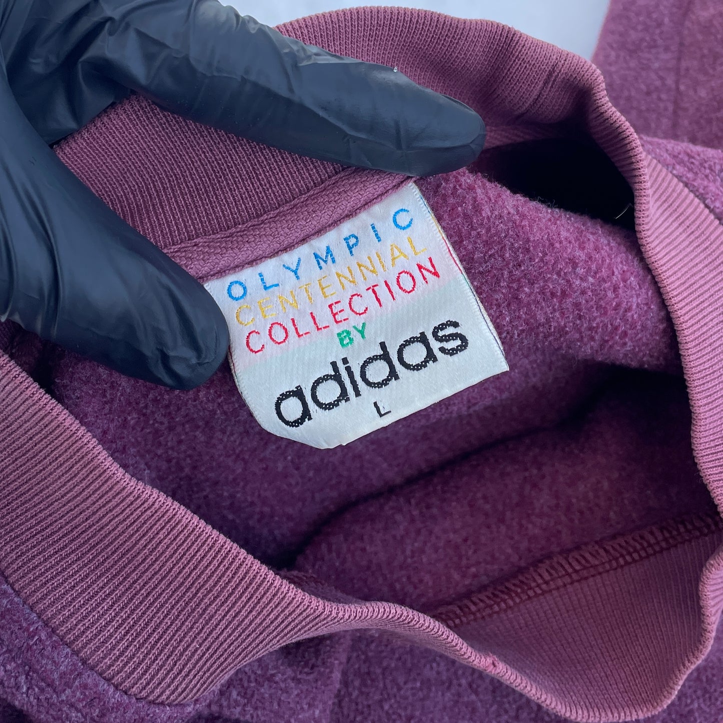 90s Adidas Olympia Sweater [L Fits XL]