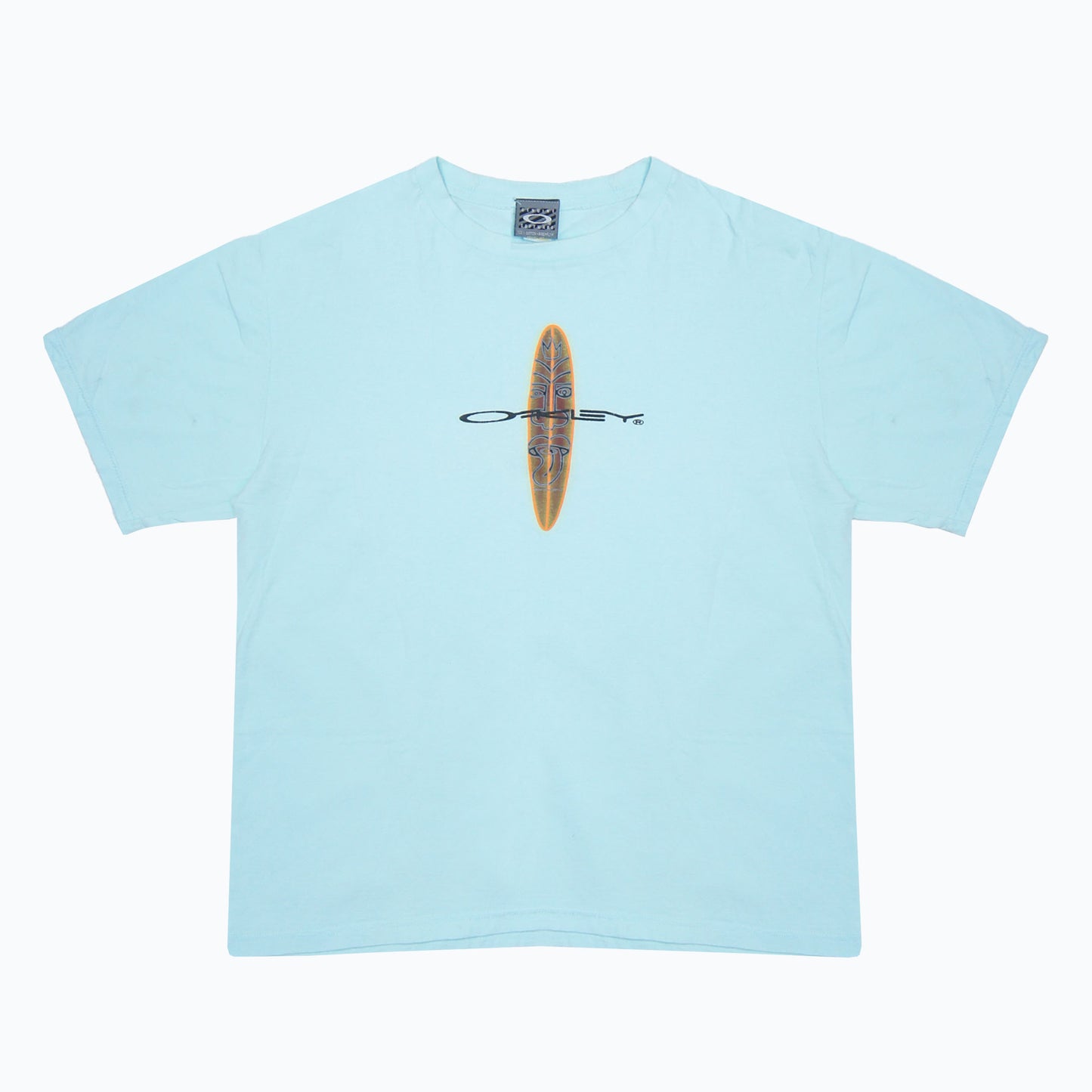 Early 2000s Oakley Software Surfboard T-Shirt [XL]