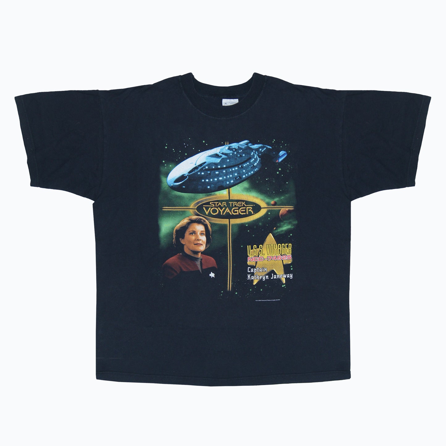 2000s Star Trek Voyager T-Shirt [XL]