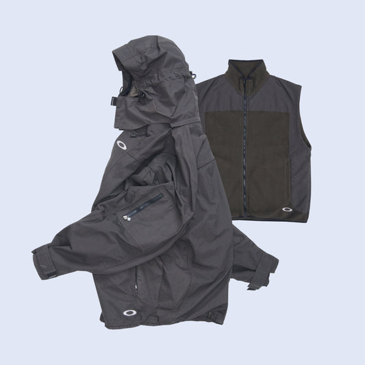 2000s Oakley Software Jacket + Vest [L Fits L/XL]